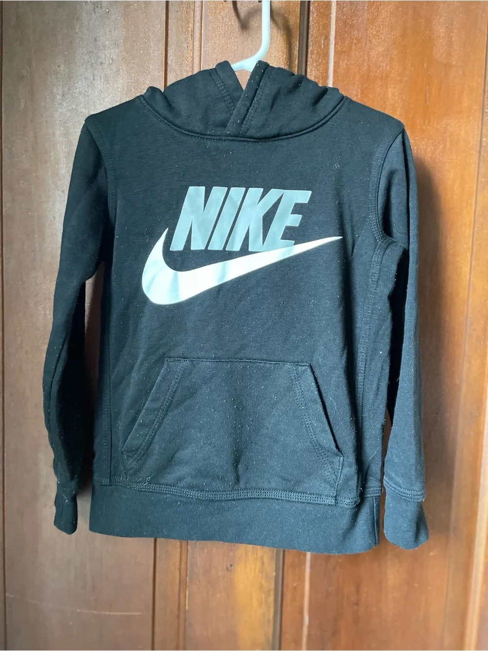 Nike boys size 4 black hoodie